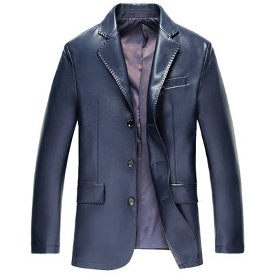 Loose Casual wear Leather Jacket