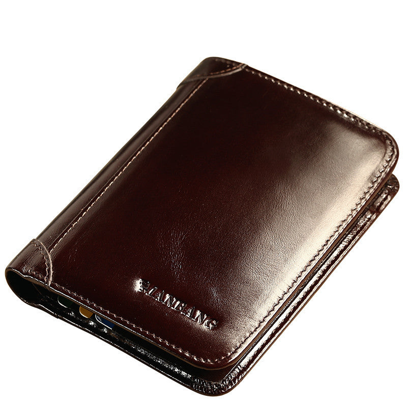 Original leather made wallet for men