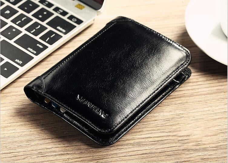 Original leather made wallet for men