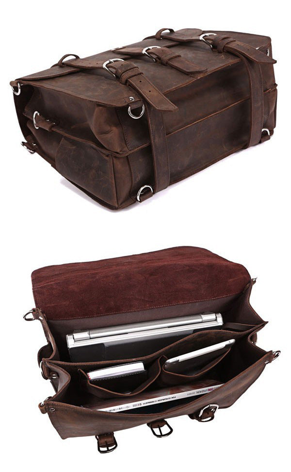 Original Horse Leather Men's Traveling Bag