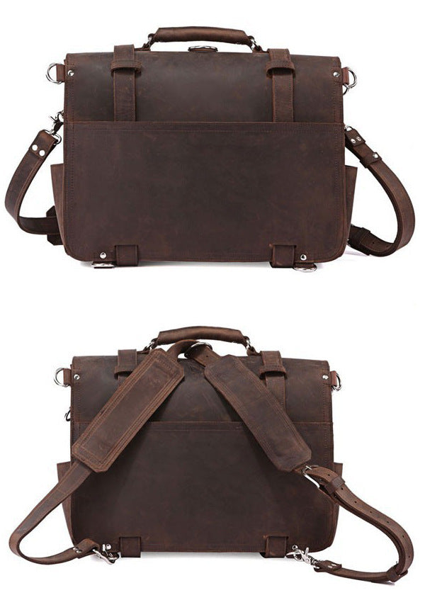 Original Horse Leather Men's Traveling Bag