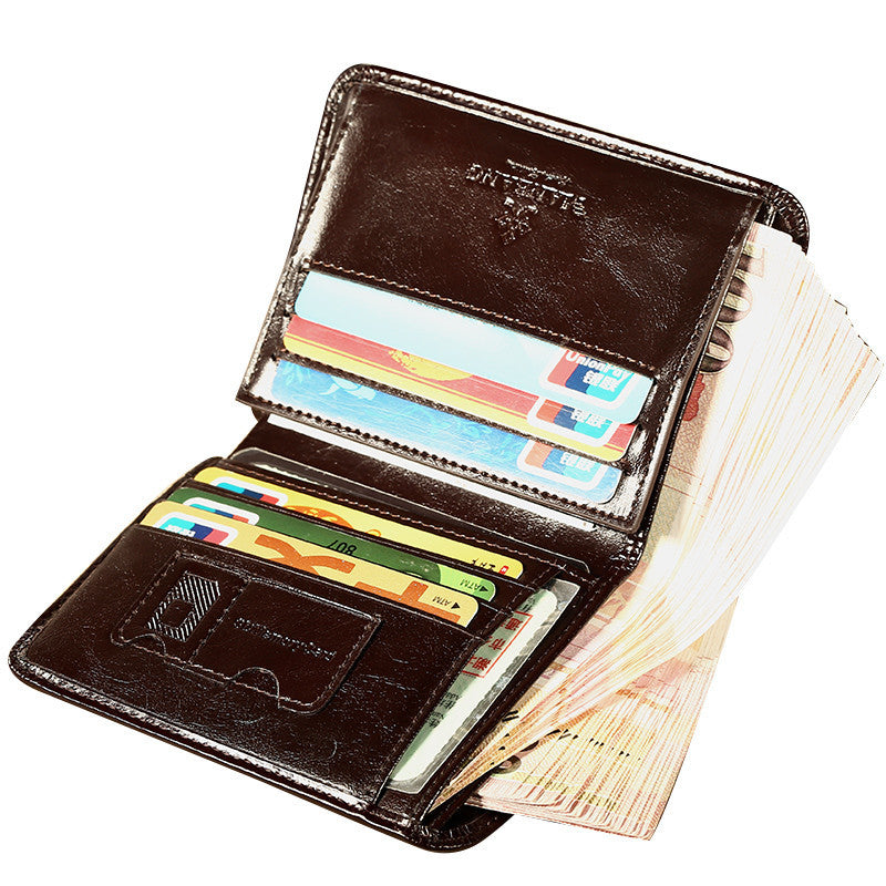 Original leather made wallet for men