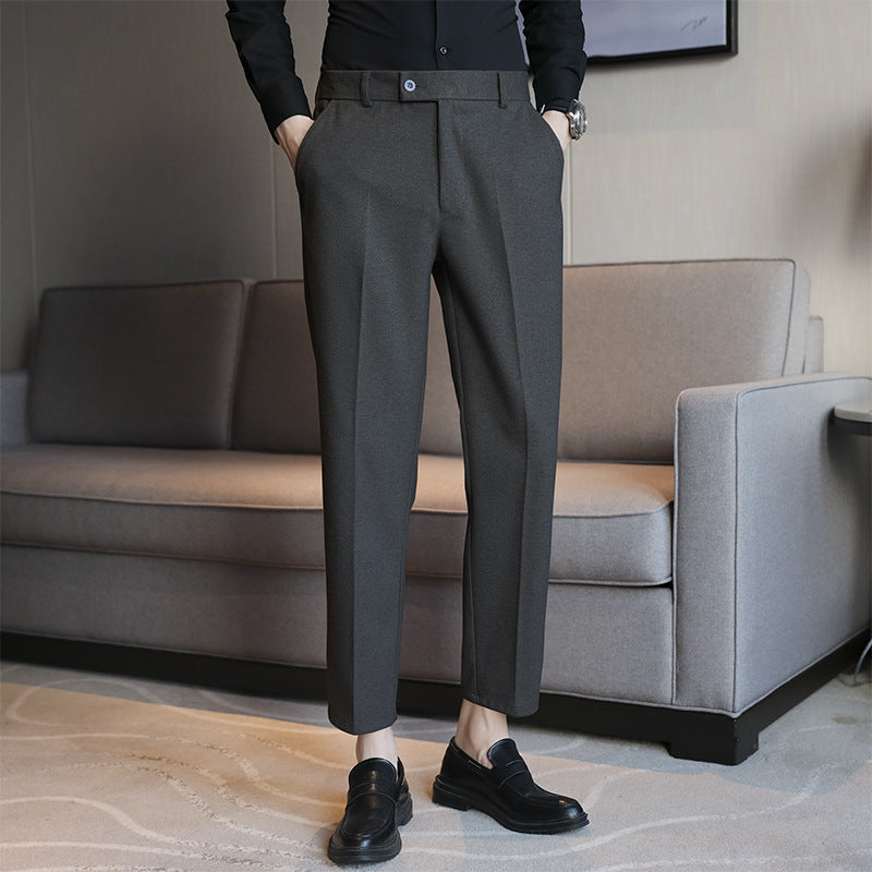 "EliteFit™ Four-Tone Slim Trousers by Fab Fur