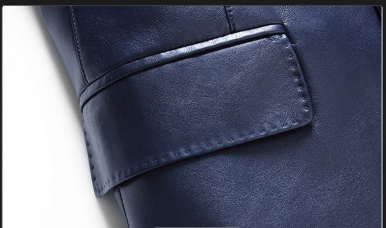 Loose Casual wear Leather Jacket