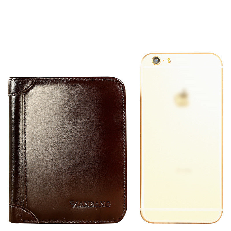 Original leather made wallet for men