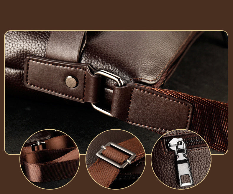 Crossbody leather bag