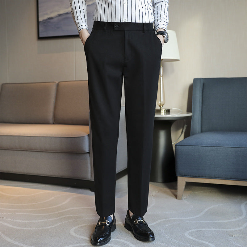 "EliteFit™ Four-Tone Slim Trousers by Fab Fur
