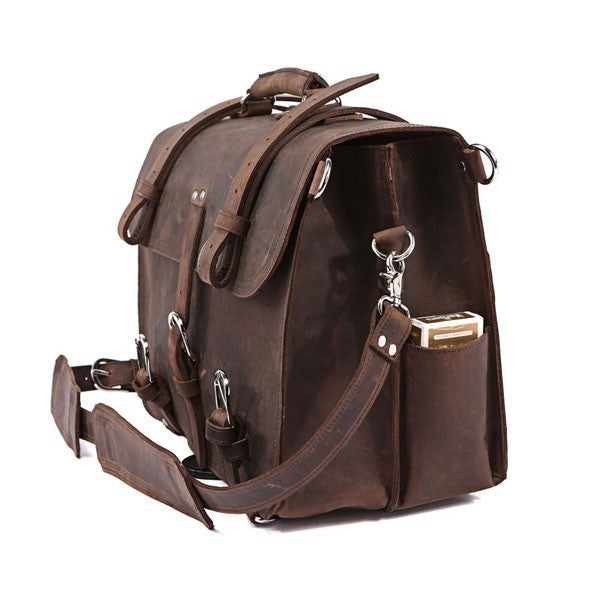 Original Horse Leather Men's Traveling Bag