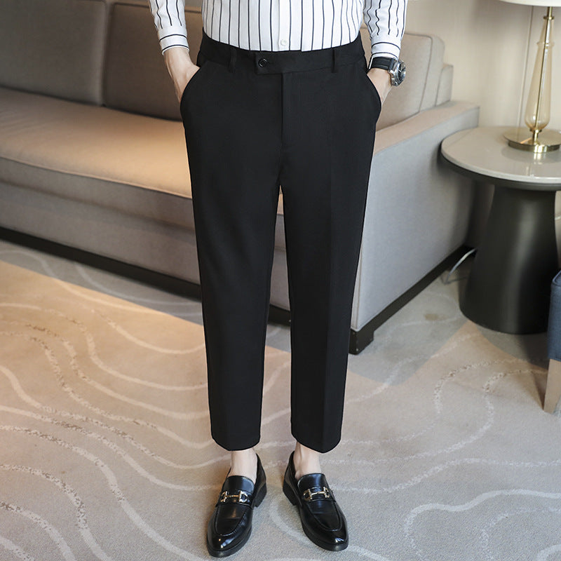 "EliteFit™ Four-Tone Slim Trousers by Fab Fur