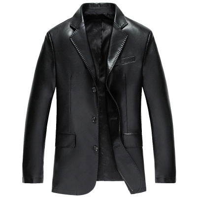 Loose Casual wear Leather Jacket